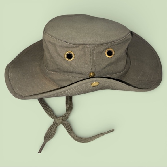 Tilley Women 7 1/8 Olive Green Outdoor Hat - Picture 5 of 7